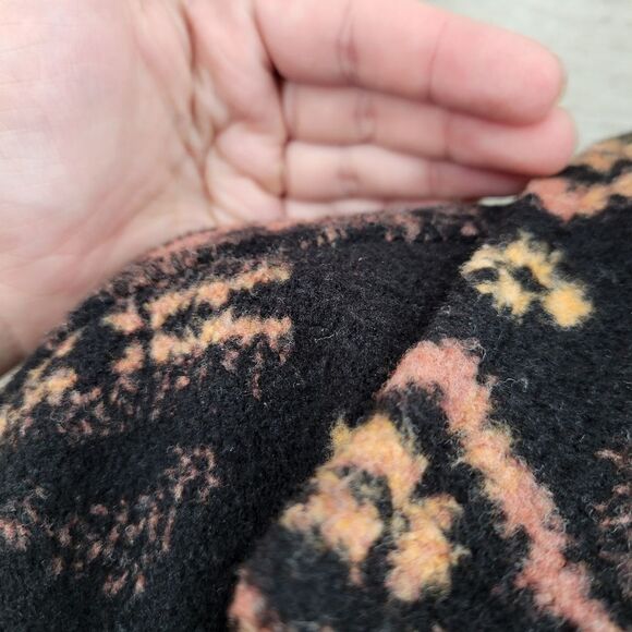 Bear Ridge Outfitters Vintage Aztec Pattern Button-Up Jacket Nobby Fleece - Picture 3 of 11